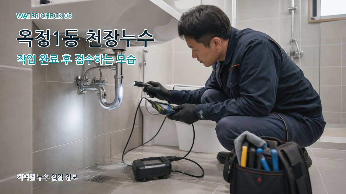 옥정1동 누수공사 누수탐지 이미지