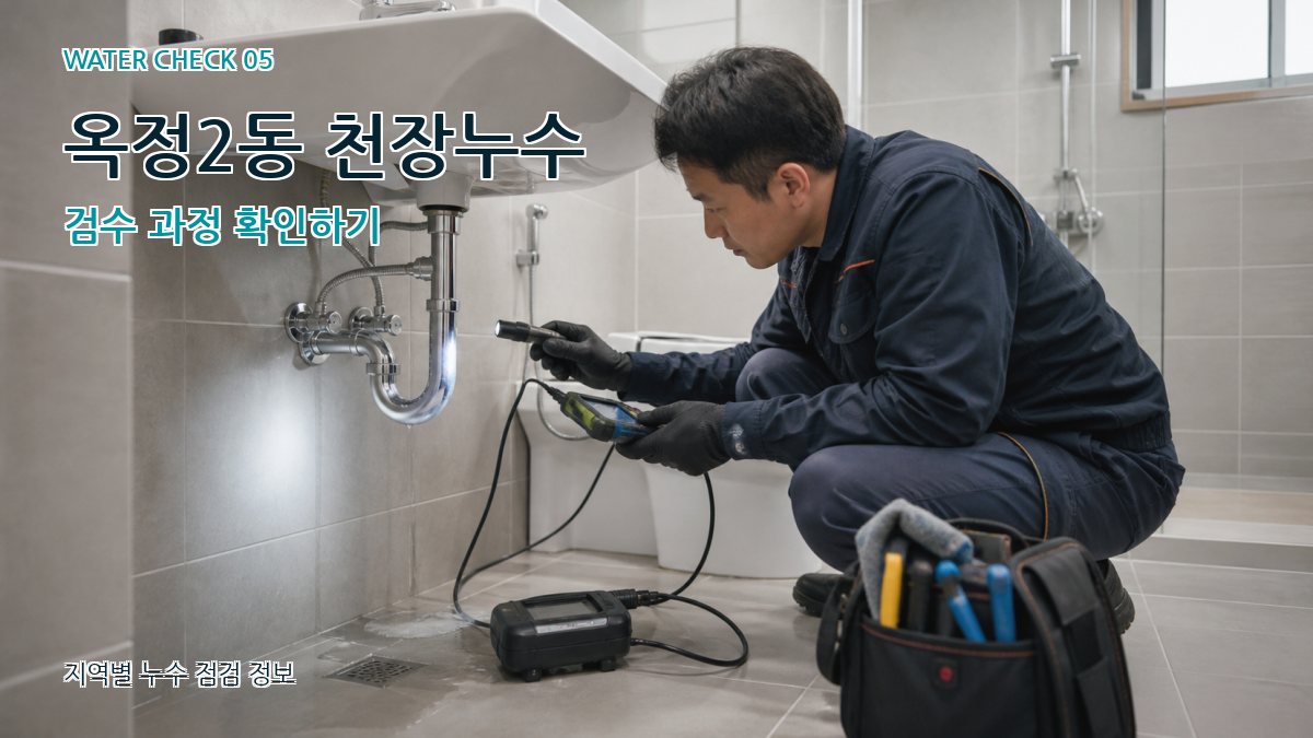 옥정2동 누수공사 누수탐지 이미지