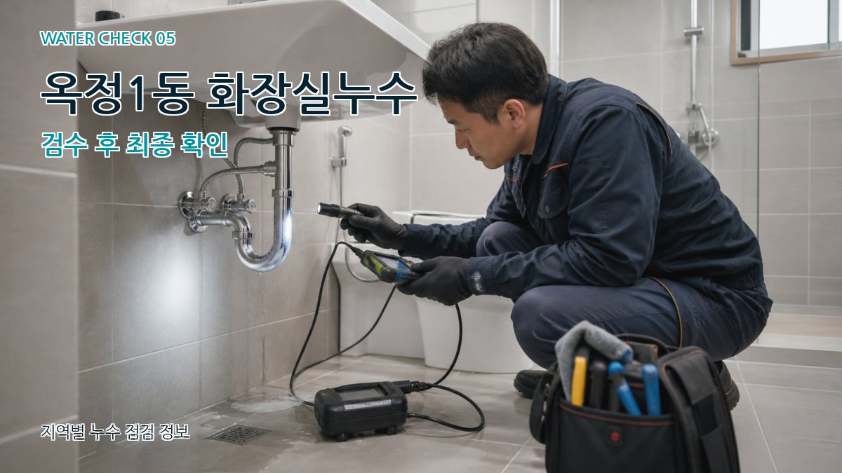 옥정1동 누수공사 누수탐지 이미지
